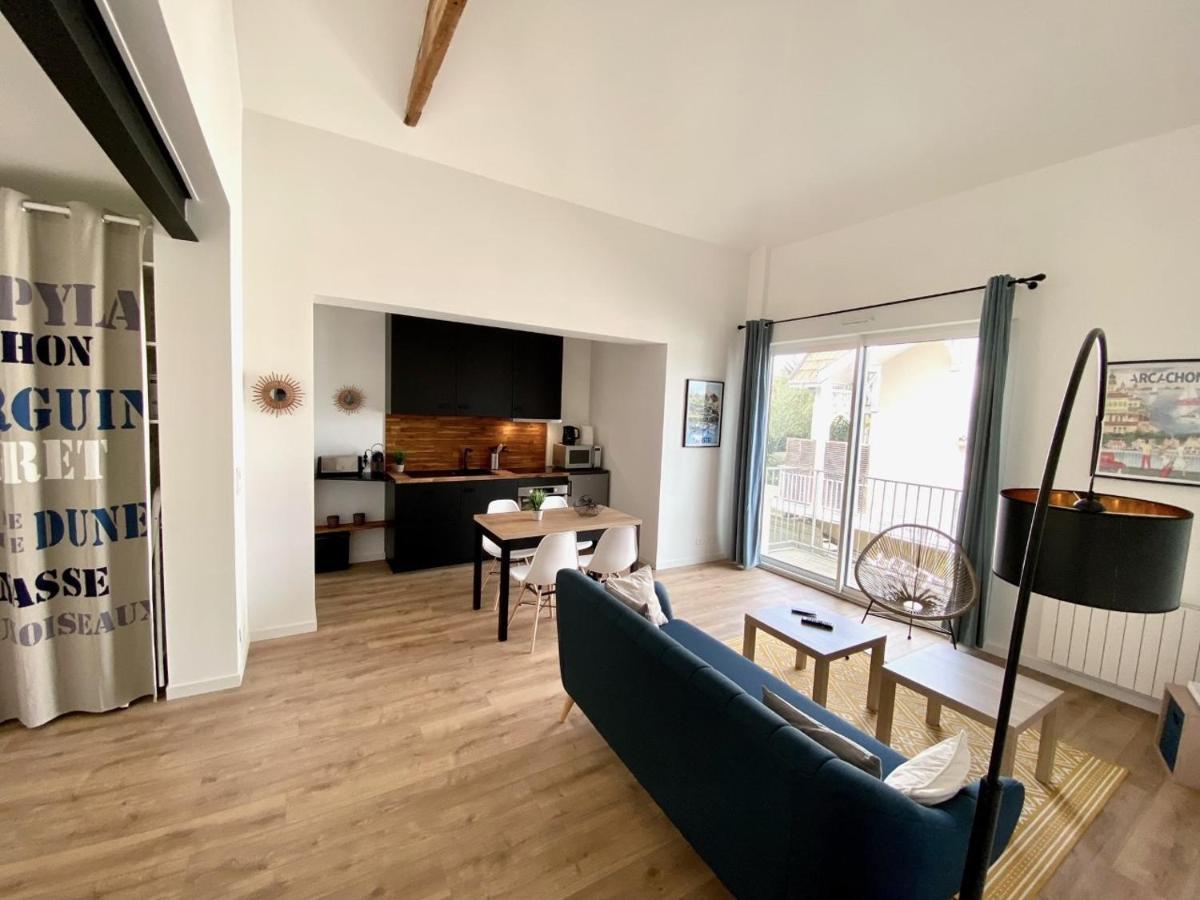 Chaleureux Appartement Aux Allures Nordiques Arcachon Dış mekan fotoğraf